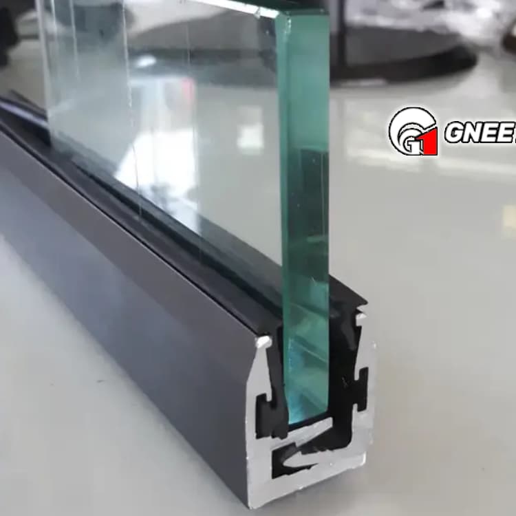 6082 Extrusion Frameless Glass Railing 6082 Extrusion Frameless Glass Railing